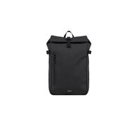 Sandqvist Stream Slim Rolltop Laptop Rucksack 14”, 20L, Schwarz, wasserdicht, 14" Laptopfach, recycelte Materialien