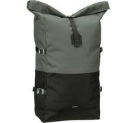 Sandqvist Icon Rolltop Backpack L multi dark with black leather