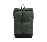 Sandqvist Urban Outdoor Bernt Rucksack dunkelgrün, recyceltes Ripstop-Polyester, Unisex