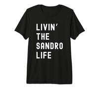 Sandro Lebt Das Sandro-Leben Name Lustig Premium T-Shirt