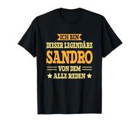 Sandro - Lustiges Vorname Namen Spruch Sandro T-Shirt