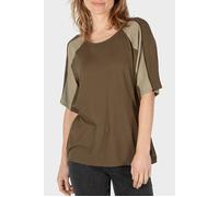 Sandwich T-shirt Short Sleeves Military Olive Größe: XS | Hemden Outlet | Damen | Grün