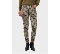 Sandwich Trouser Woven Long 24001846 Military Olive Größe: 34 | Skinny Pants Outlet | Damen | Grün