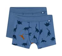 Sanetta 2er-Pack Boxershorts Dinos 128 blau