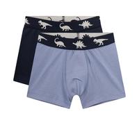 Sanetta 2er-Pack Boxershorts Dinos 92 blau/marine