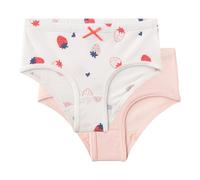 Sanetta Hüftslips Kid's Doppelpack – Unterhose Gr. 128 Weiß (WhitePebble)