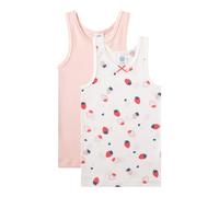 Sanetta 2er-Pack Unterhemden Erdbeeren 128 rosa/natur