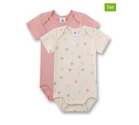 Sanetta 2er-Set: Bodys in Beige - Größe 68 | Baby Bodys