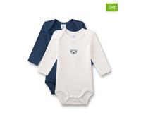 Sanetta 2er-Set: Bodys in Dunkelblau - Größe 74 | Baby Bodys