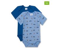 Sanetta 2er-Set: Bodys in Hellblau - Größe 104 | Baby Bodys