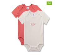 Sanetta 2er-Set: Bodys in Rot - Größe 86 | Baby Bodys