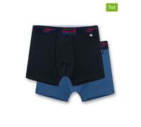Sanetta - Kid's Doppelpack Shorts 337299 - Unterhose, Gr. 92, schwarz (BlueSpace)