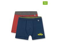 Sanetta 2er-Set: Boxershorts in Rot - Größe 92 | Kinder Waesche