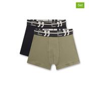 Sanetta 2er-Set: Boxershorts in Schwarz - Größe 128 | Kinder Waesche