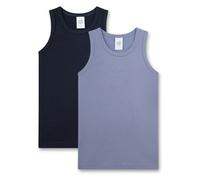 Sanetta 2er-Pack Unterhemden 104 blau/marine