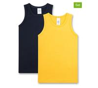 Sanetta 2er-Set: Hemdchen in Gelb - Größe 104 | Kinder Waesche