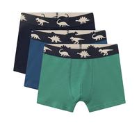 Sanetta 3er-Pack Boxershorts Dinos 92 grün/blau