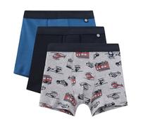 Sanetta 3er-Pack Boxershorts Fahrzeuge 104 blau/grau/bunt
