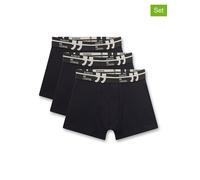 Sanetta 3er-Set: Boxershorts in Schwarz - Größe 140 | Kinder Waesche