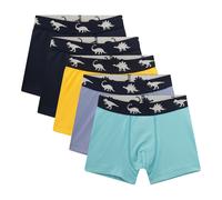 Sanetta 5er-Pack Boxershorts Dinos 92 türkis/gelb/marine
