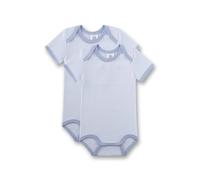 Sanetta 2er-Set: Bodys in Hellblau - Größe 68 | Baby Bodys