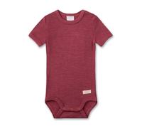 Sanetta - Kid's Wool Body S/S - Merinounterwäsche, Gr. 80-86, rot (Raspberry)