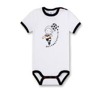 Sanetta Baby Body, Kurzarm, Strampler mit Aufdruck Weltmeister" - Weiß / Größe: 86 (12 Months)"