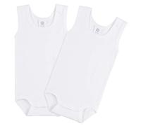 Sanetta Baby Body - Unisex, ohne Arm im Doppelpack aus Biobaumwolle, 104
