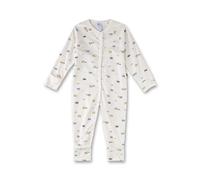 Sanetta Baby-Jungen 221986 Strampler/Overall, White Pebble, 92