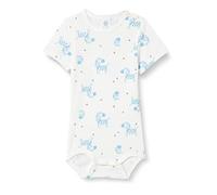 Sanetta Baby-Jungen beige Body, White Pebble, 056