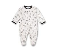 Sanetta Baby-Jungen Strampler/Overall beige Kleinkind-Schlafanzüge, White Pebble, 62