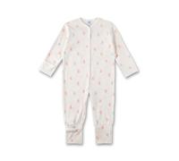 Sanetta Baby-Mädchen 221976 Strampler/Overall, White Pebble, 98