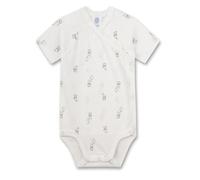Sanetta Baby-Mädchen 324259 Wickelbody, White Pebble, 56