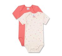 Sanetta Baby-Mädchen 324300 Doppelpack Body halbarm, Sheer pink, 80