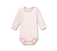 Sanetta Baby-Mädchen Streifen Body, Silver pink, 074