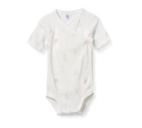 Sanetta Baby-Mädchen Wickelbody beige Kleinkind Unterwäsche-Satz, White Pebble, 50