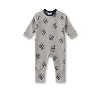 Sanetta Baby-Overall grau | Praktischer und bequemer Strampler aus 100% Baumwolle für Jungen. Baby Overall