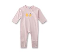 Sanetta Baby-Overall rosa | Praktischer und bequemer Strampler aus Baumwoll-Modal-Mix für Mädchen. Baby Overall