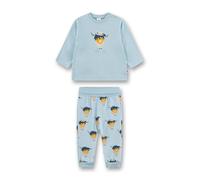 Sanetta - Kid's Pyjama 1/1 222294+222295 - Schlafanzug, Gr. 80, grau (BluePale)