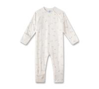 Sanetta Mädchen-Strampler Beige | Praktischer und bequemer Strampler aus Baumwoll-Nicki für Mädchen. Baby Overall 080