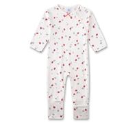 Sanetta Baby-Strampler beige Marienkäfer | Praktischer und bequemer Strampler aus 100% Bio-Baumwolle für Mädchen.