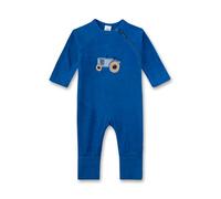 Sanetta Baby-Strampler blau | Baby Overall