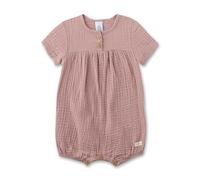 Sanetta - Newborn Unisex Overall Short Musseline - Overall, Gr. 68, rosa (SilverPink)