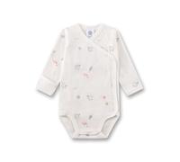 Sanetta Wickelbody langarm Vögel 68 natur/bunt