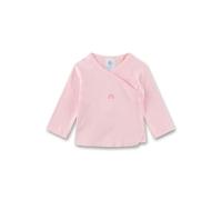 Sanetta Baby-Wickelshirt beige Regenbogen | Nachhaltiges und süßes Unisex-Wickelshirt für aus Bio-Baumwolle. Baby Wickelshirt