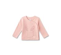 Sanetta Baby-Wickelshirt rosa Hase | Bio-Baumwolle, GOTS-Zertifiziert, anschmiegsam.