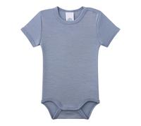 Sanetta Body kurzarm Wolle/Seide 56 hellblau