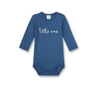 Sanetta Body langarm Blau | Hochwertiger und nachhaltiger Body für Jungen aus Bio-Baumwolle. Baby Body