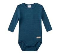 Sanetta Body langarm Wolle/Seide 56 blau