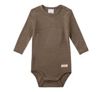 Sanetta - Kid's Wool Body L/S - Merinounterwäsche, Gr. 80-86, braun (Beige)